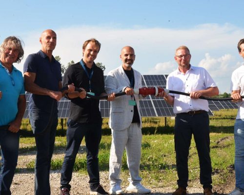 Solarpark Einweihung